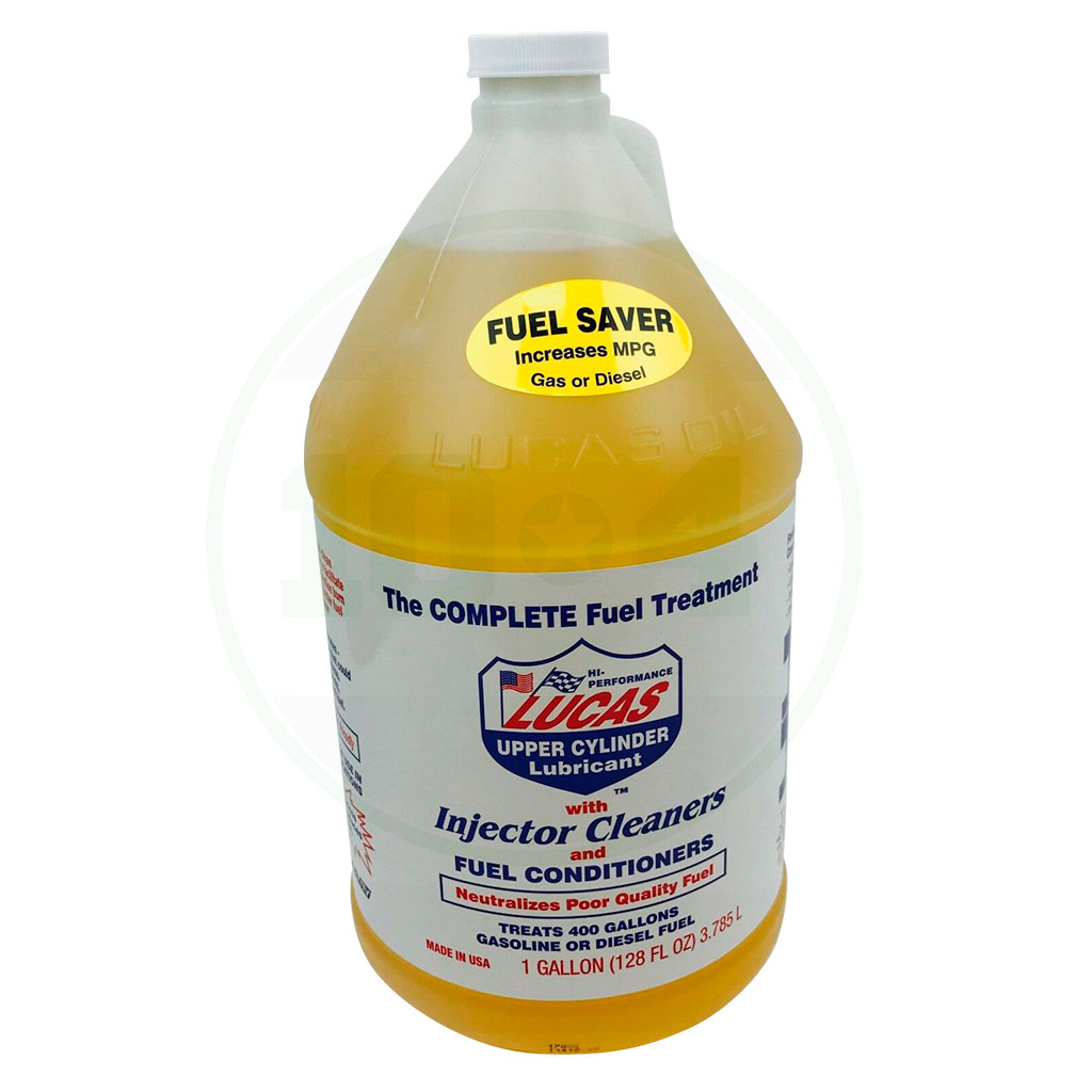 Lucas Oil 10013 Fuel Treatment – 1 Gallon – Gas & Diesel Engines