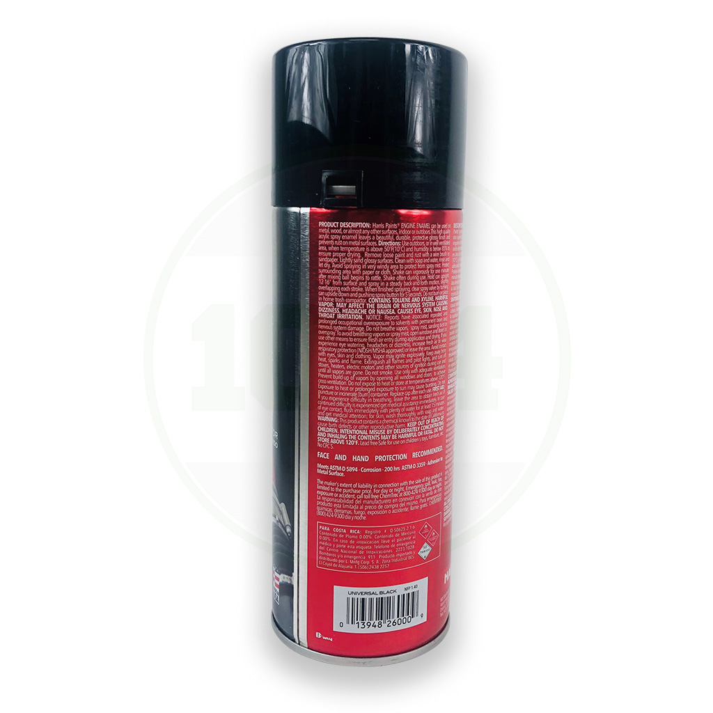 38126 Gloss Black Paint 11 oz. » 10-4 Truck Parts