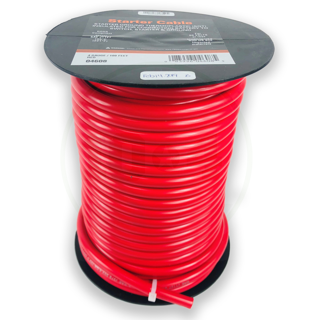 04608 Starter Cable Roll 100 ft. 104 Truck Parts