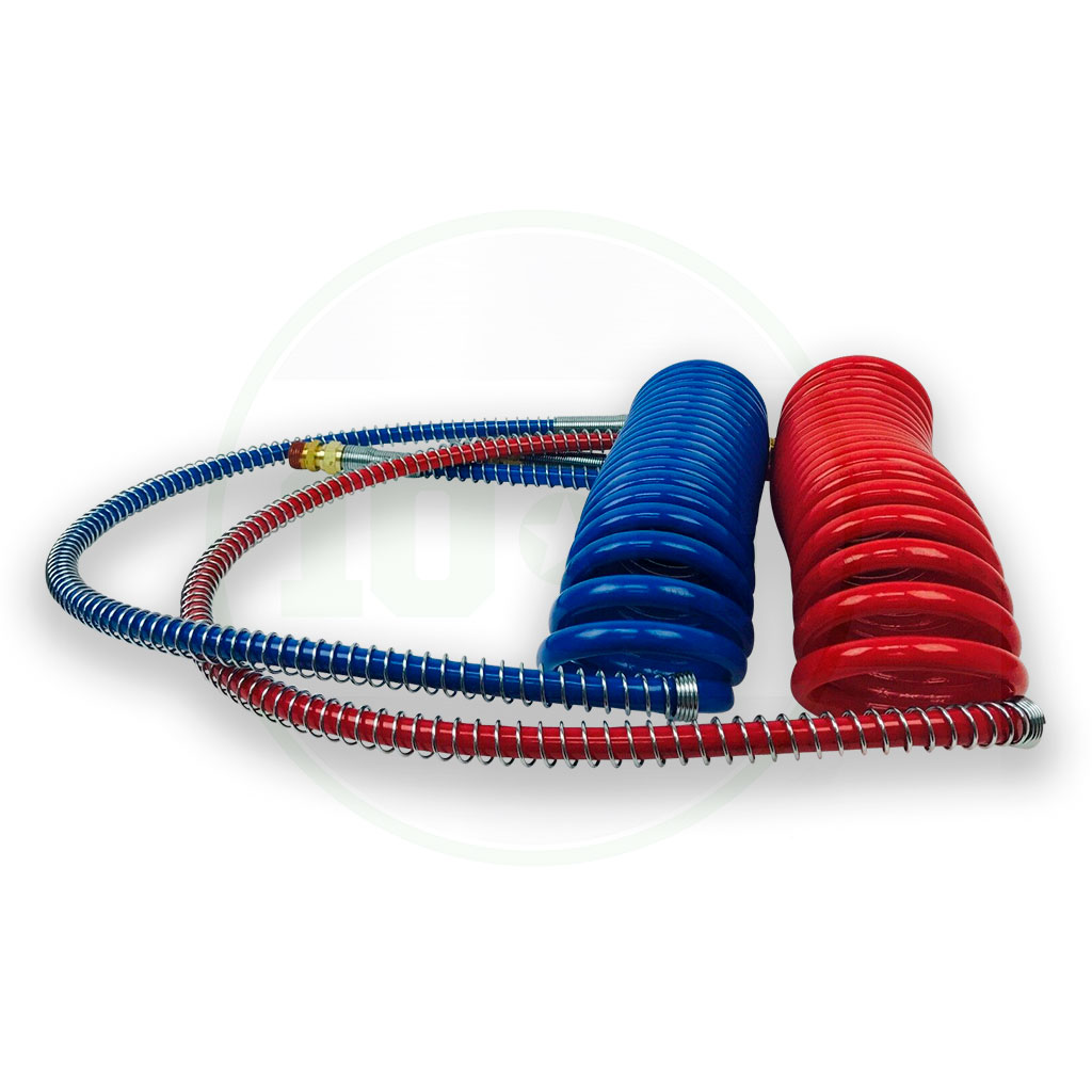 11040 Coil Air Hose Set 15' with 40" Leads 3