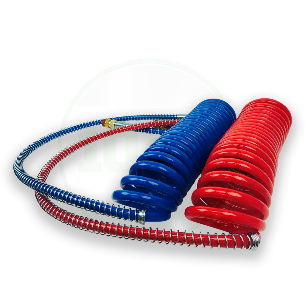 11040 Coil Air Hose Set 15' with 40" Leads 4