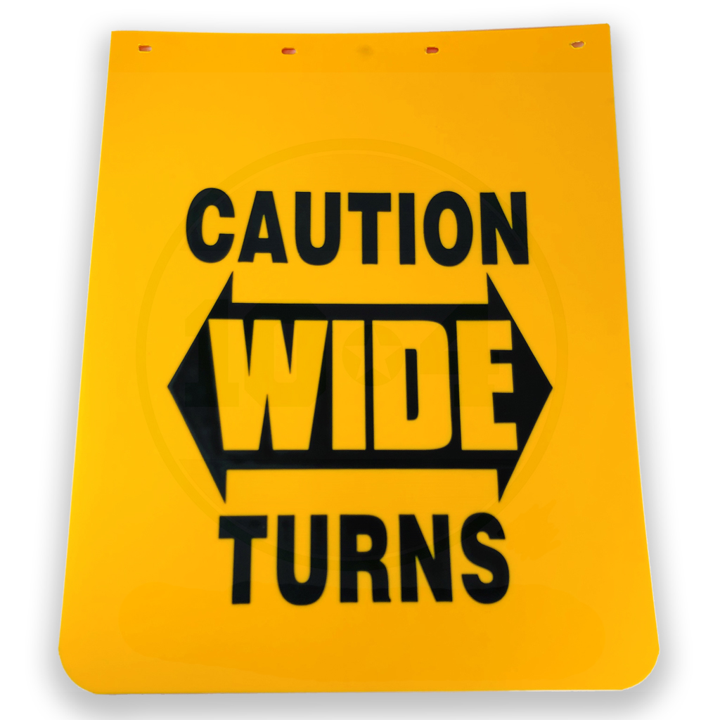 B2430YC Mud Flap Yellow » 104 Truck Parts